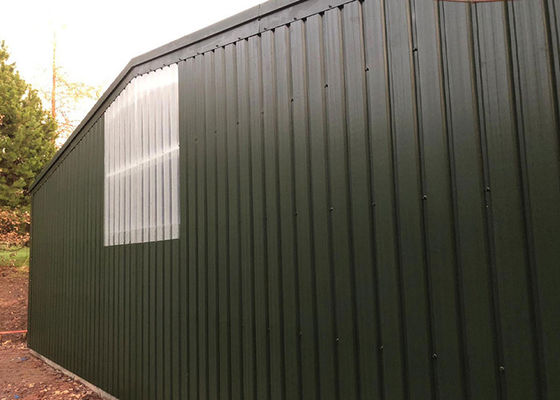 Golf Kulübü için Q235B Buggy Storage Prefabrik Çelik Yapı Binası